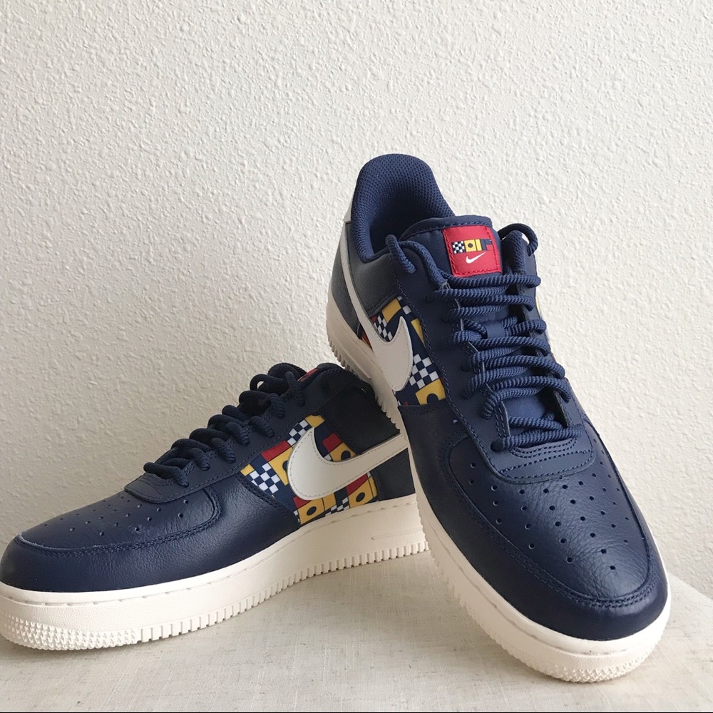 Nike Air Force 1 Low Nautical Redux Sneaker Mens 8